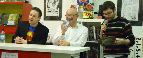 Paul Cornell and Paul Rainey in Orbital Comics
